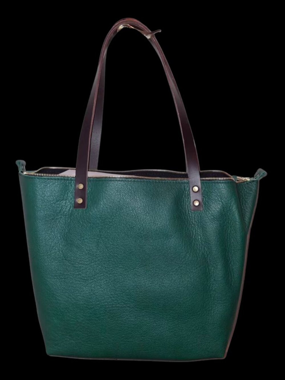 Portland Leather Goods - Large OG YKK zip Tote - Bacalar